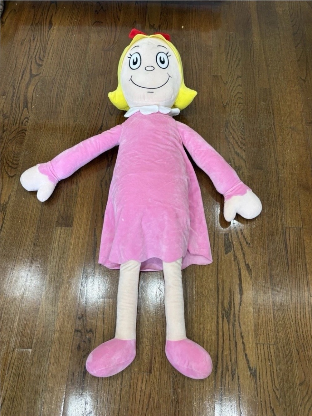 VERY LARGE 46” CINDY LOU WHO PLUSH GRINCH CHRISTMAS